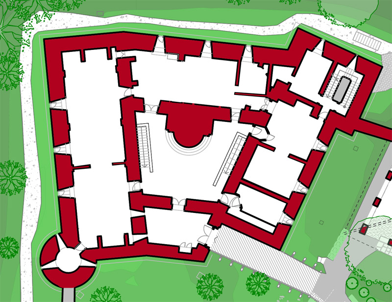 Map of first floor